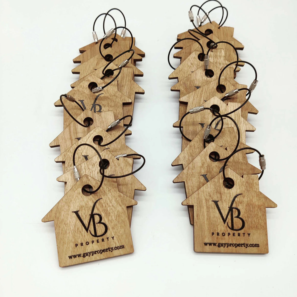 Custom KeyChain for Realtor "VB Property"