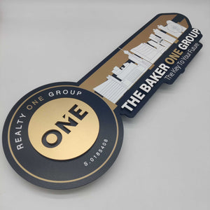 View All Key Shaped Signs