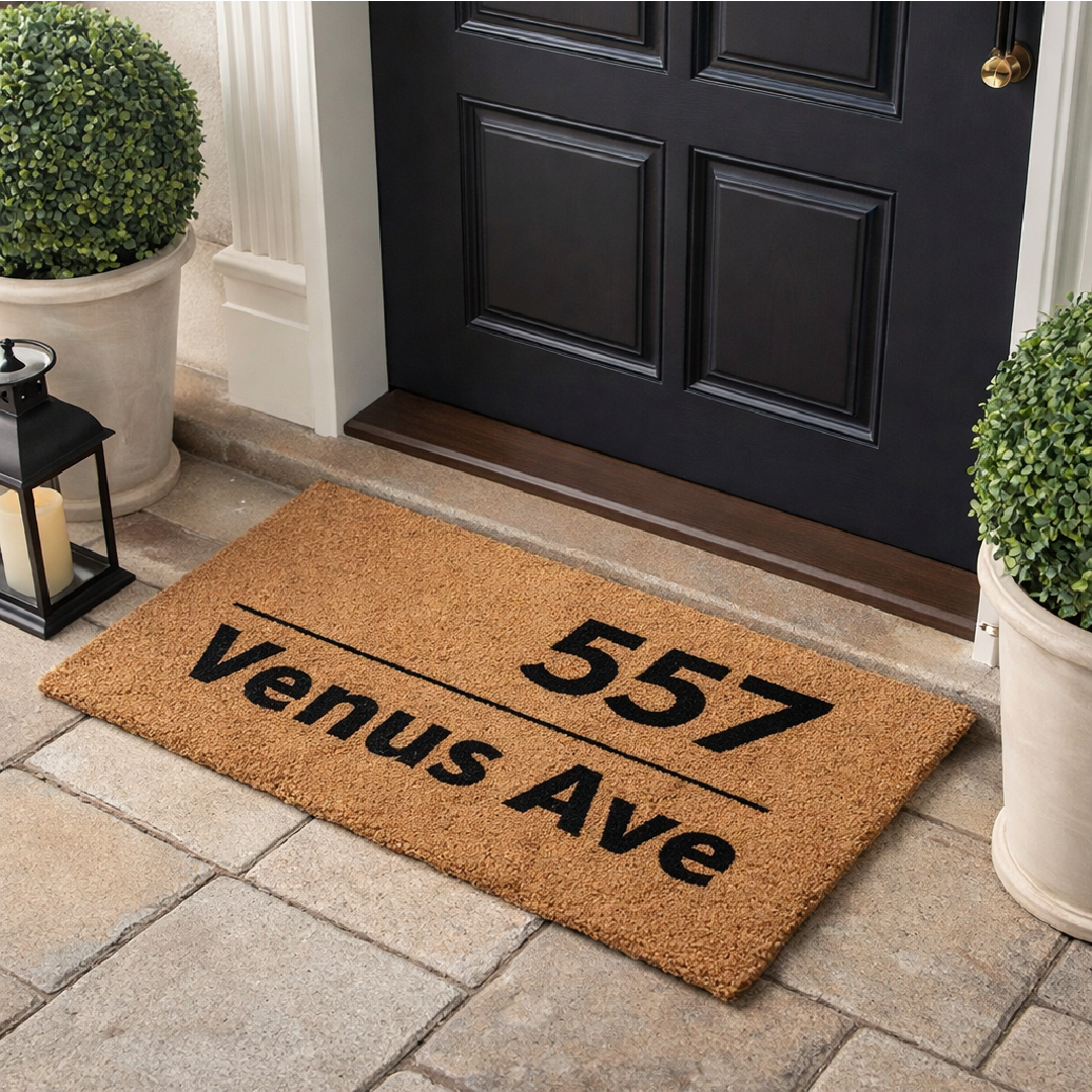 Custom Address Doormat