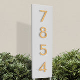 Welcome Home House Number Yard Sign