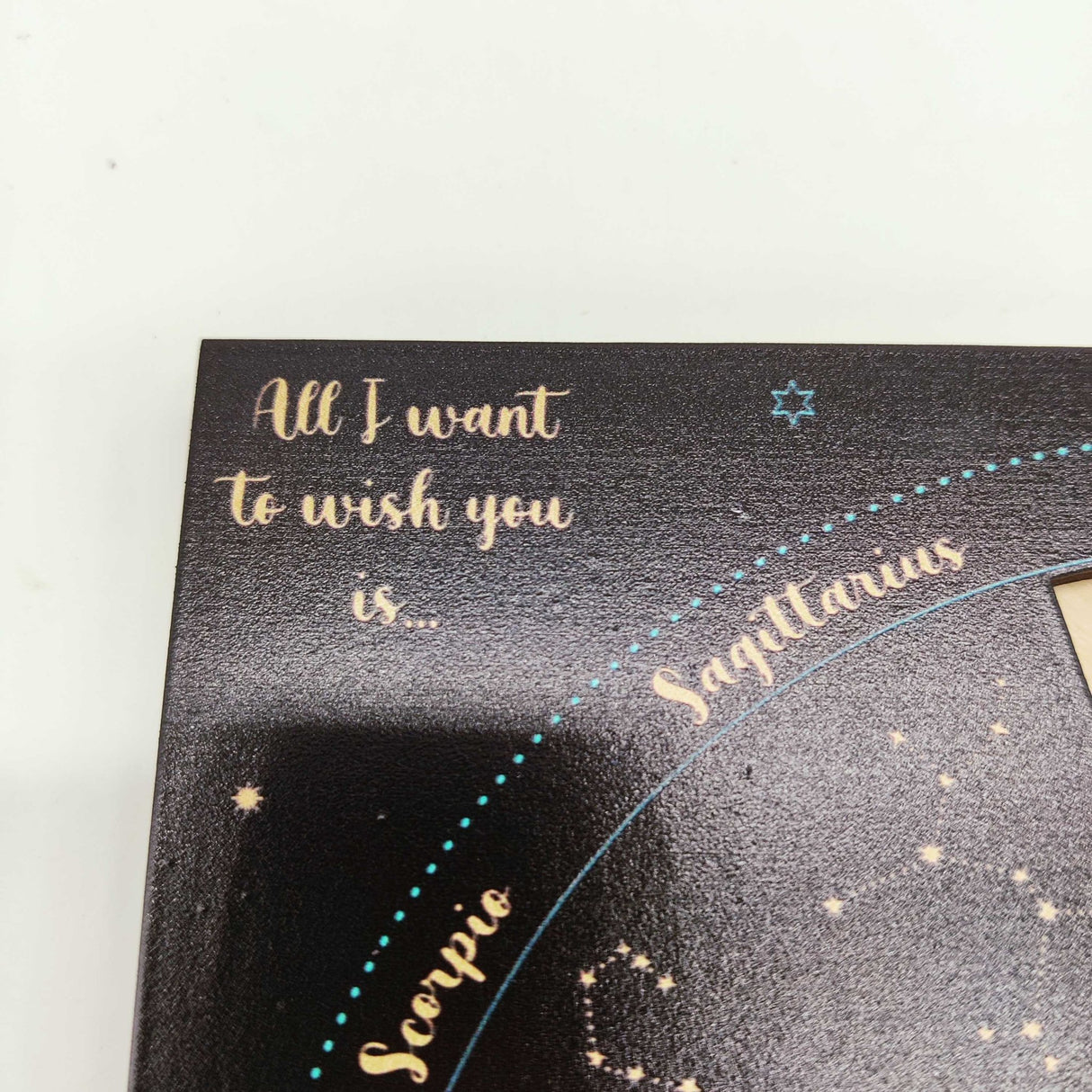 Birthday Gift Card with Zodiac Signs "Written In The Stars" - Real Estate Store