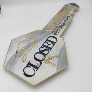 View All Key Shaped Signs