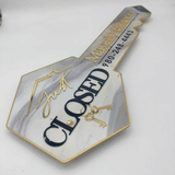 Mirrored Sign "Magaly Blanco"