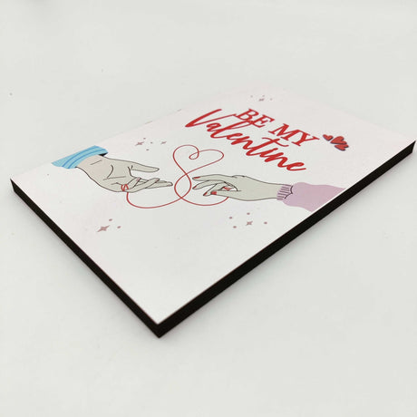 Card for Valentine's Day «BE MY Valentine»‎ - Real Estate Store