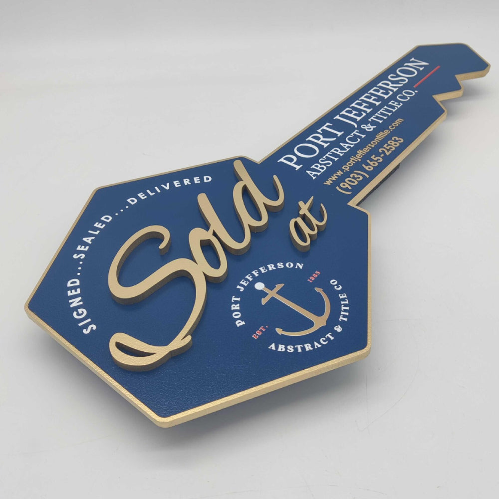 Sold at sign