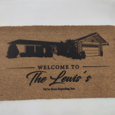 Custom Door Mat with your Illustrations