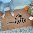 Door Mat «Oh Hello»‎ - Real Estate Store