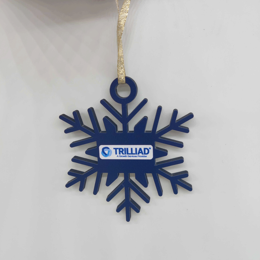 Christmas Ornament With Logo