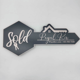 Rose Gold Sold Sign