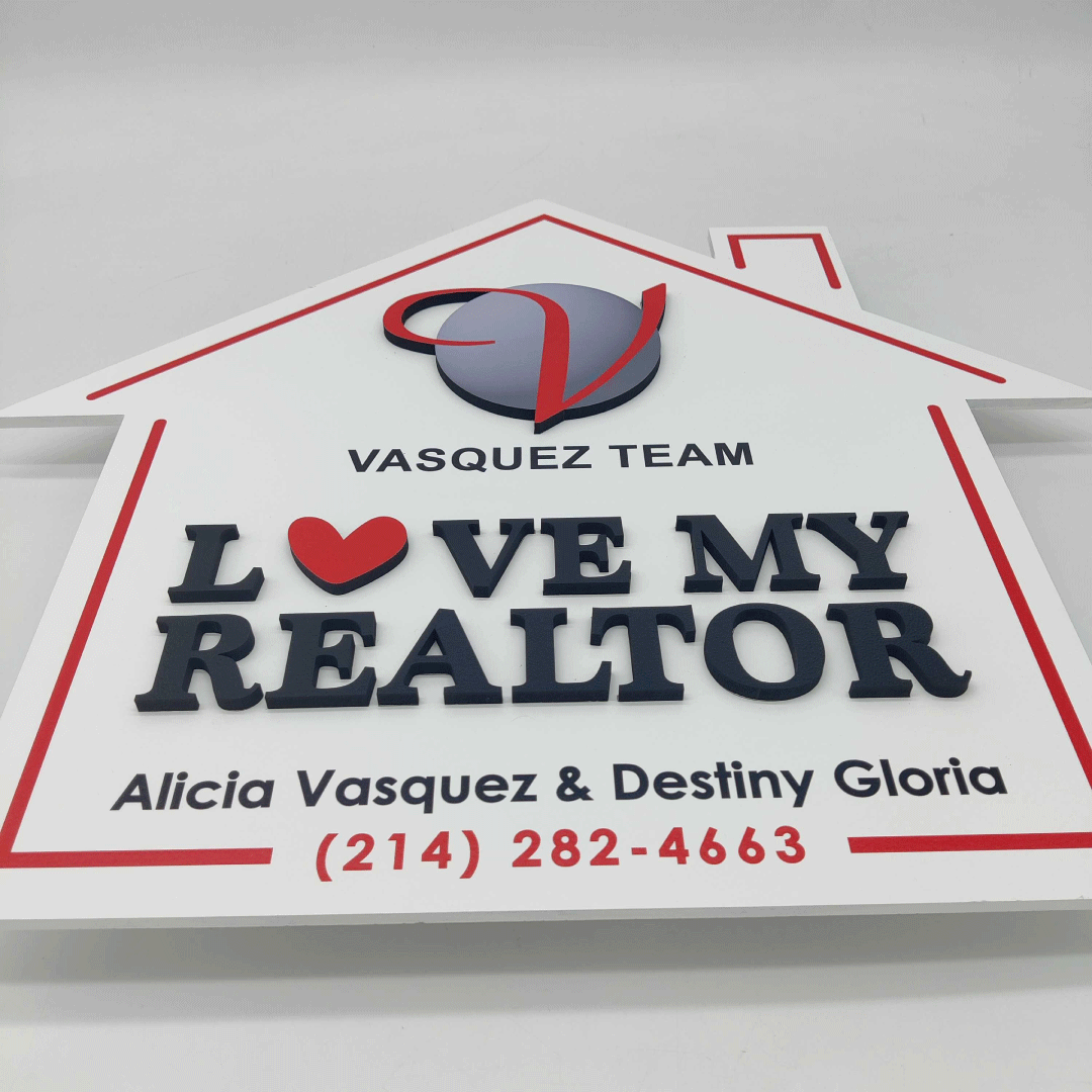 Love My Realtor House Sign