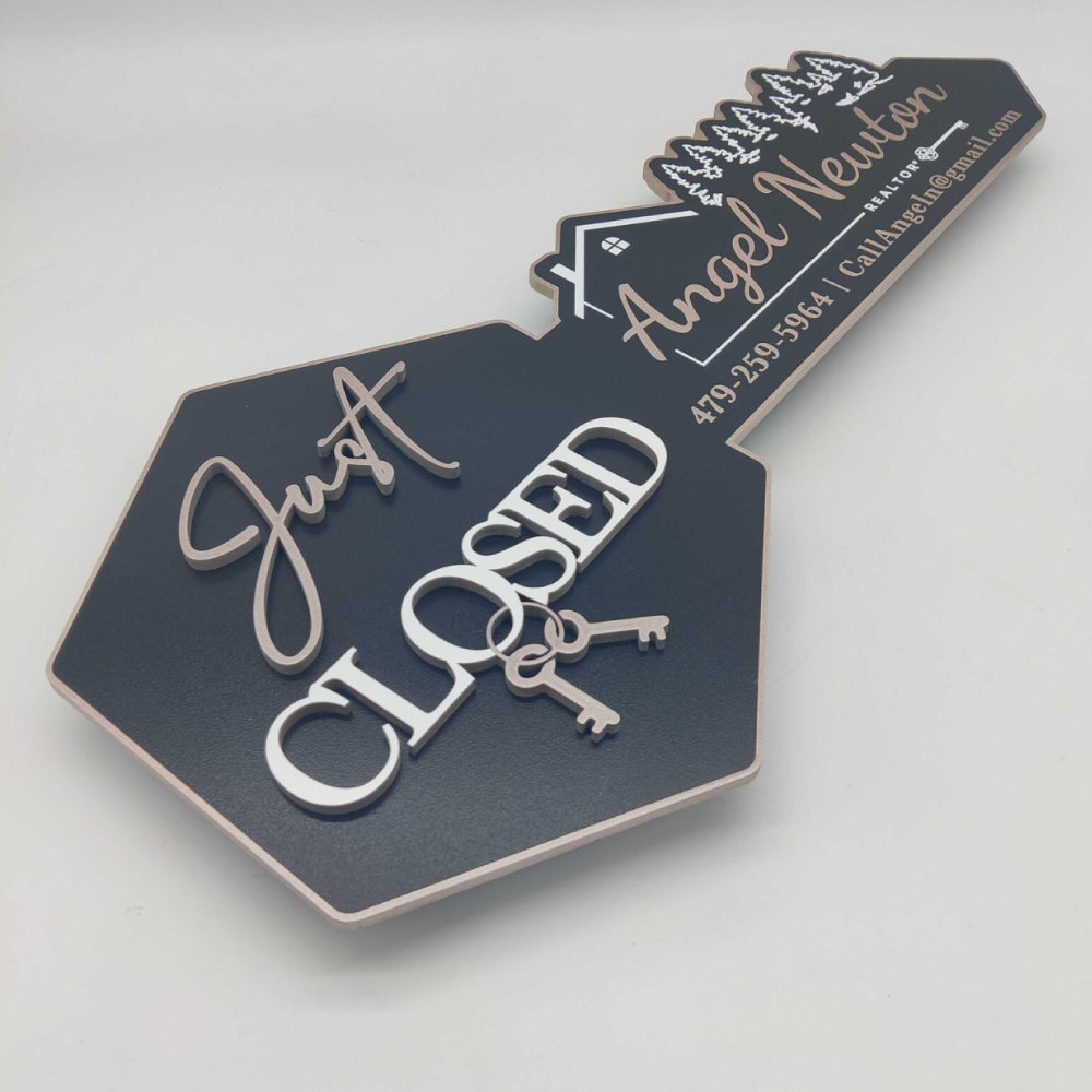 Just Closed Forest Sign