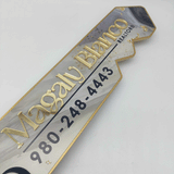 Mirrored Sign "Magaly Blanco"