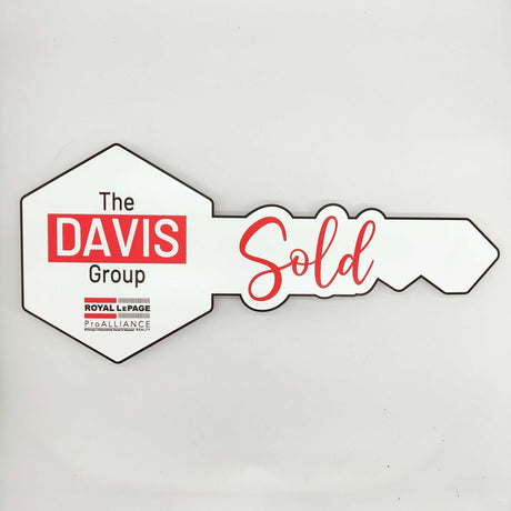 Hex Key Shaped Props no 3D elements - Real Estate Store