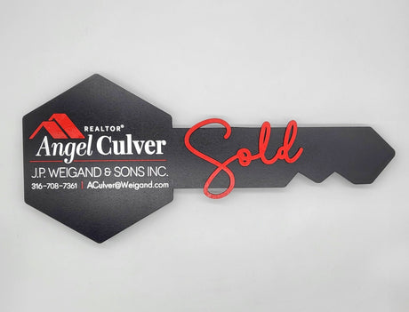 Hexagon Black Key - Real Estate Store