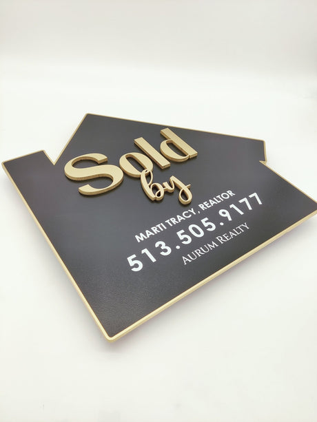 House Shaped House Shaped Sign - Real Estate Store