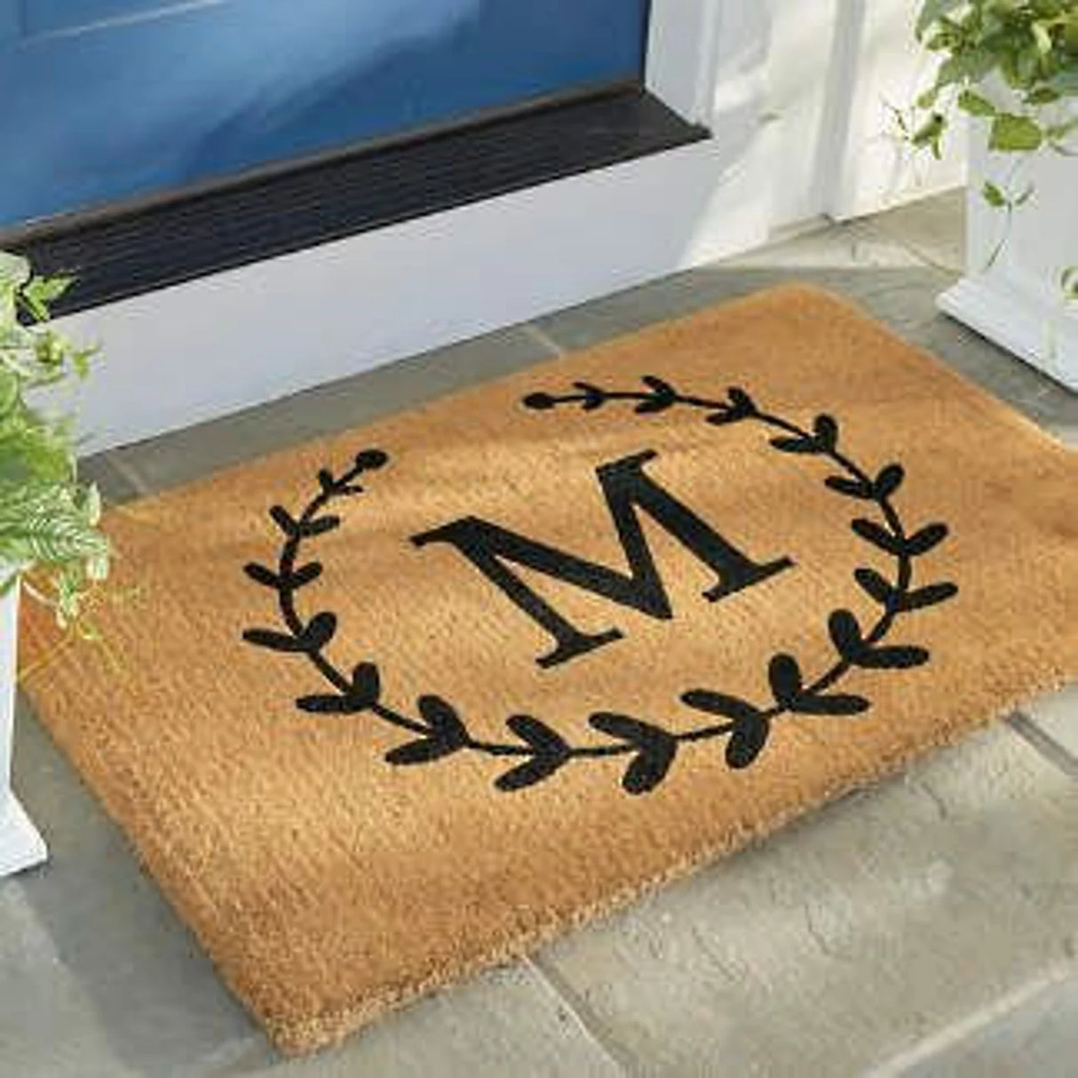 Cute Doormat with Initials