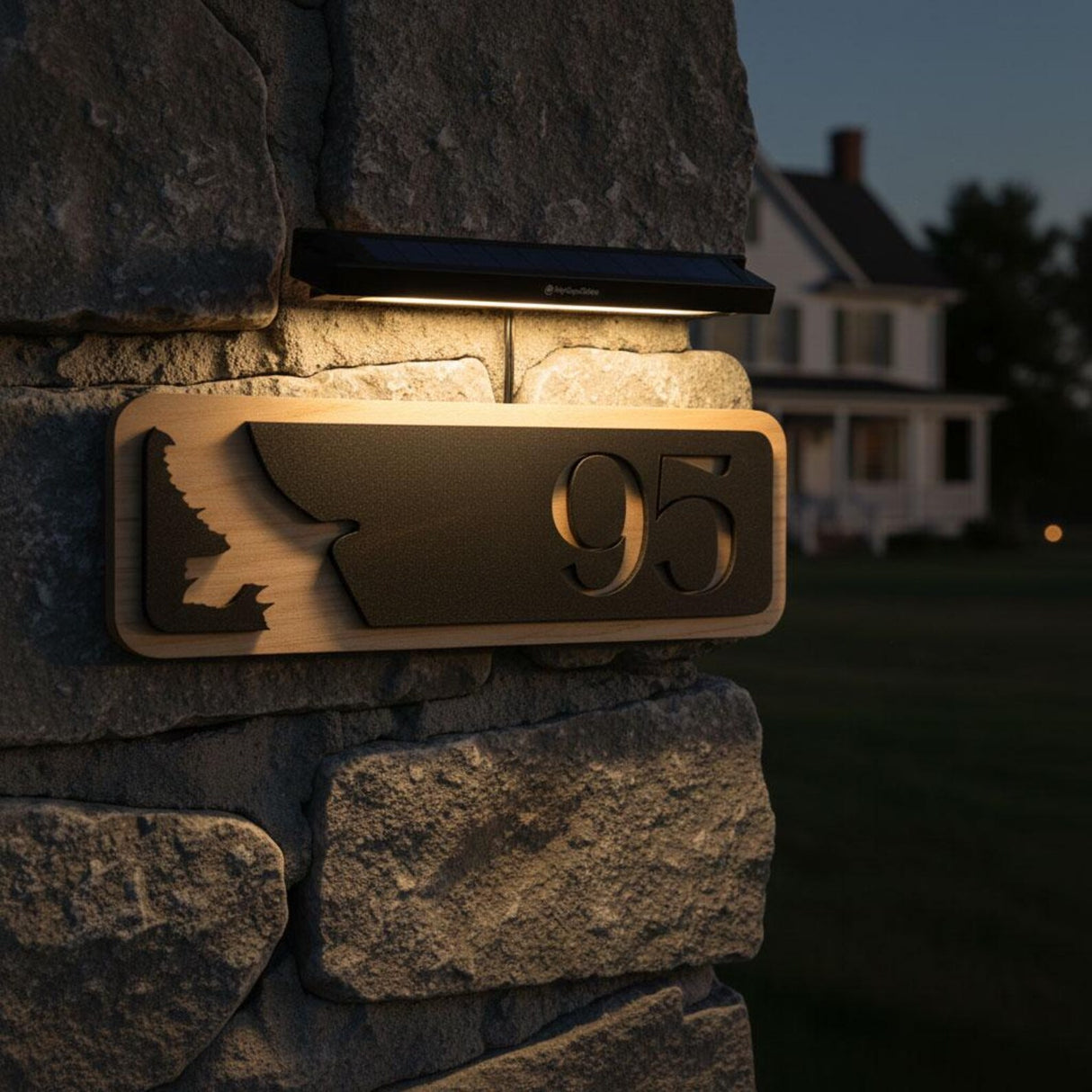 Custom Modern House Address Signs