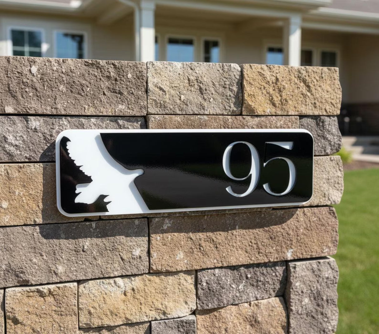 Custom Modern House Address Signs