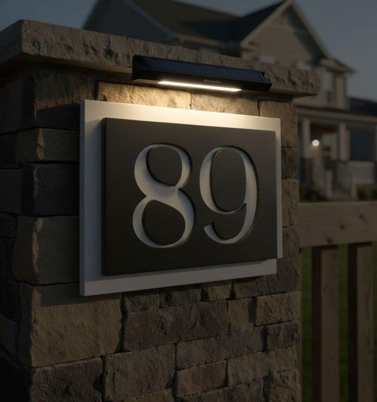 Custom Mirror House Address Signs