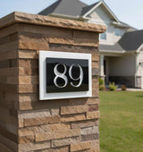 Custom Mirror House Address Signs
