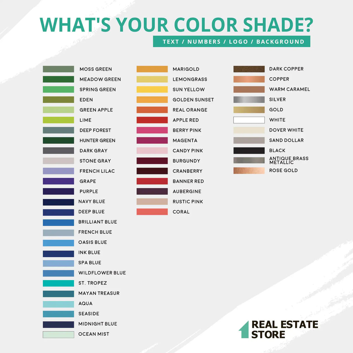 Custom Mirror House Address Signs