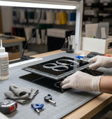 Custom Mirror House Address Signs