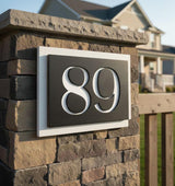 Custom Mirror House Address Signs