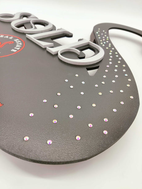 Key Shaped Props Personalized Sign Featuring Authentic Rhinestones - Ideal Gift for Realtors - Real Estate Store