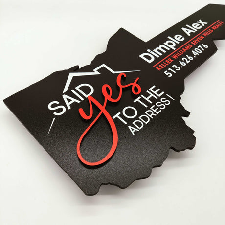 Key «‎Shaped USA State» Real Estate Agent Key - Real Estate Store