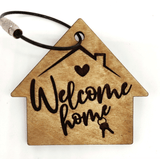 KeyChain for Realtor "Welcome Home" - Real Estate Store