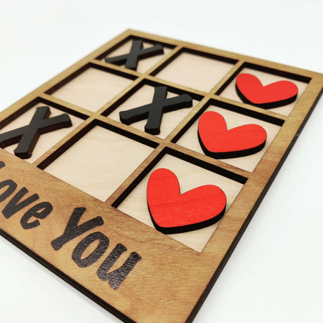 «Love Tic Tac Toe»‎ Valentine's Day - Real Estate Store