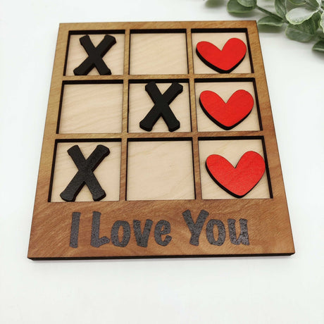 «Love Tic Tac Toe»‎ Valentine's Day - Real Estate Store