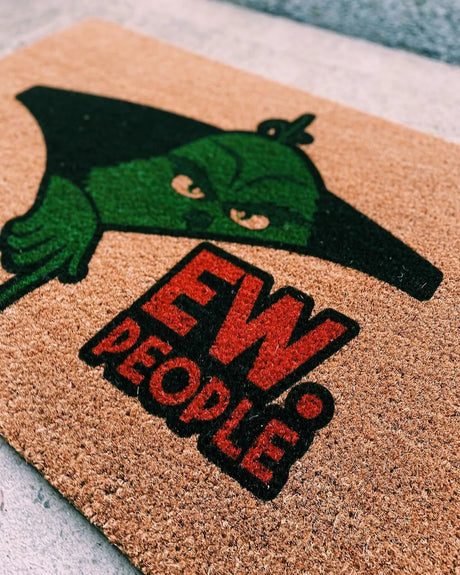 Door Mat with text «EW. People»