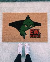 Door Mat with text «EW. People»