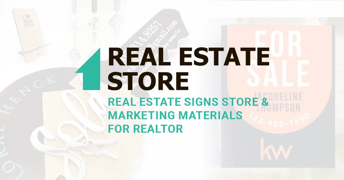 Signage for Realtor - Stand Out with Professional Real Estate Signages ...
