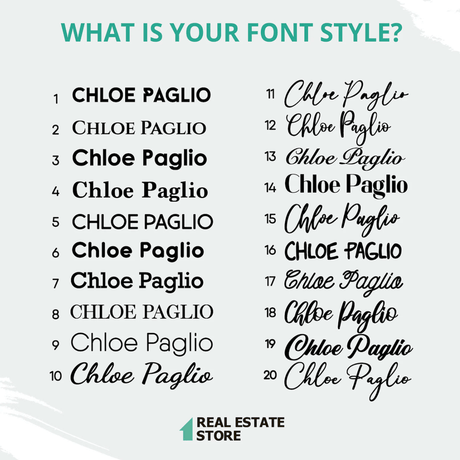 Personal Name® T-shirt - Real Estate Store