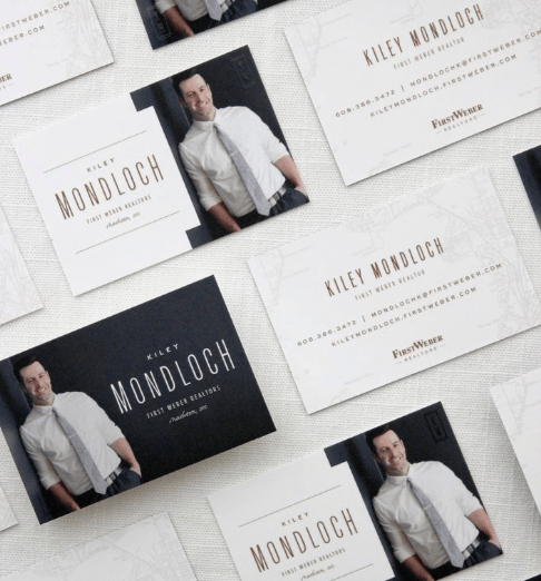 Personalized Business Card for Realtors (Design & Print Service) - Real Estate Store