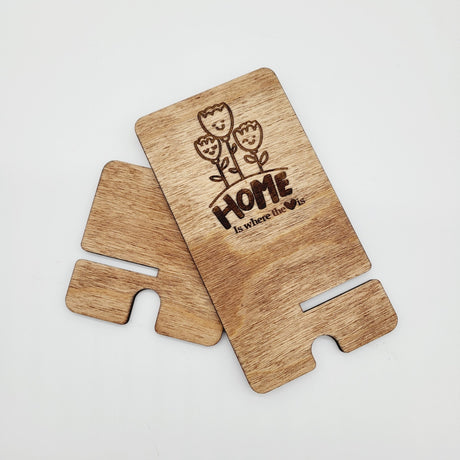 Phone Stand «Home is where the Heart is» - Real Estate Store