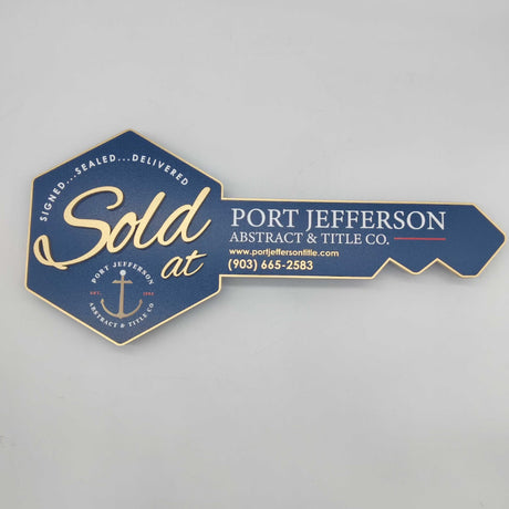 Sold at sign