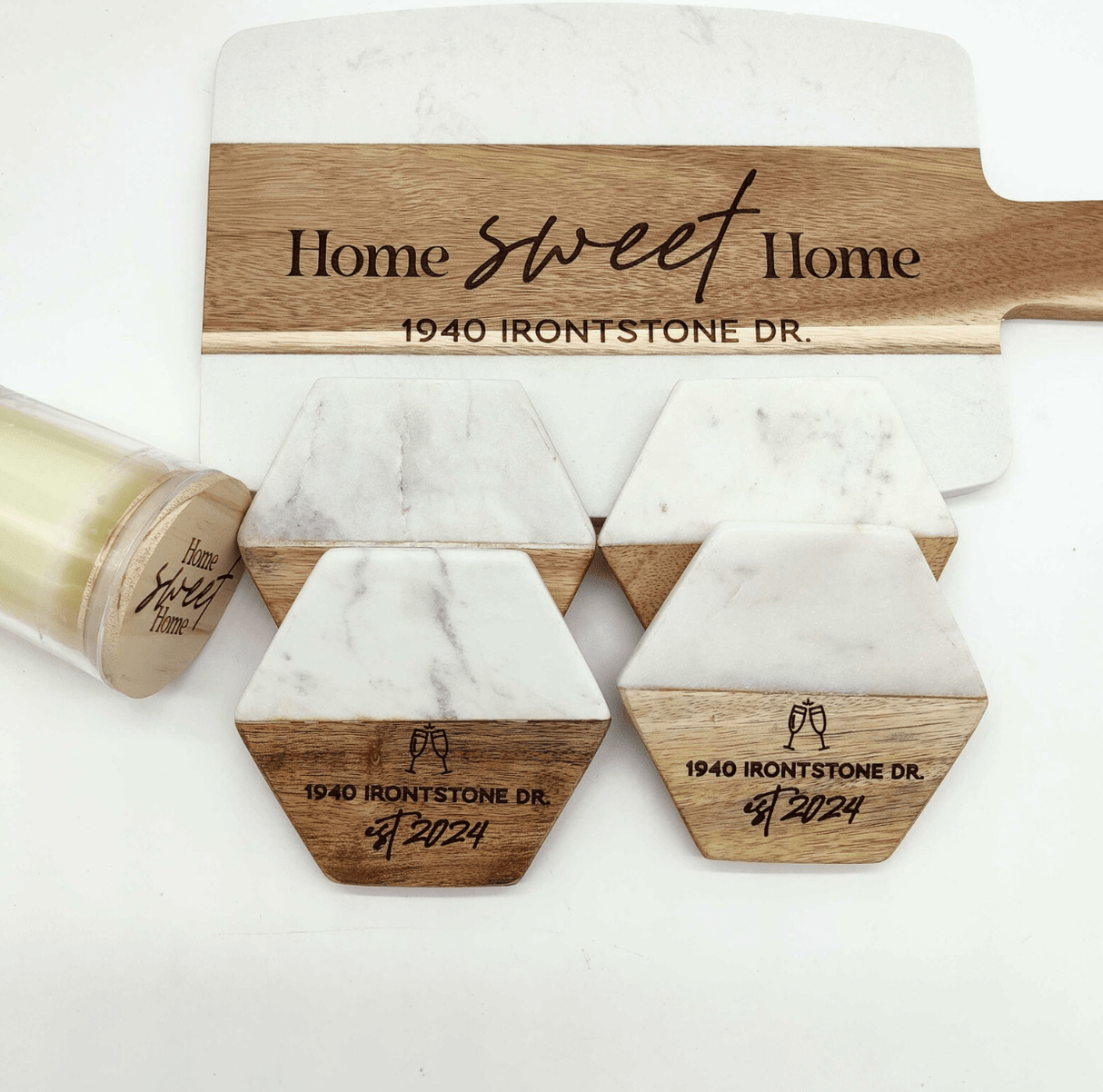 Real Estate Coasters - 4pc - Real Estate Store