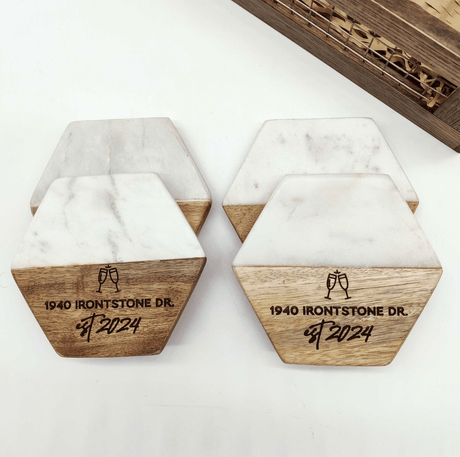 Real Estate Coasters - 4pc - Real Estate Store