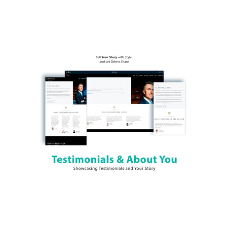 Real Estate Personal Website Template - Alan Williams - Real Estate Store