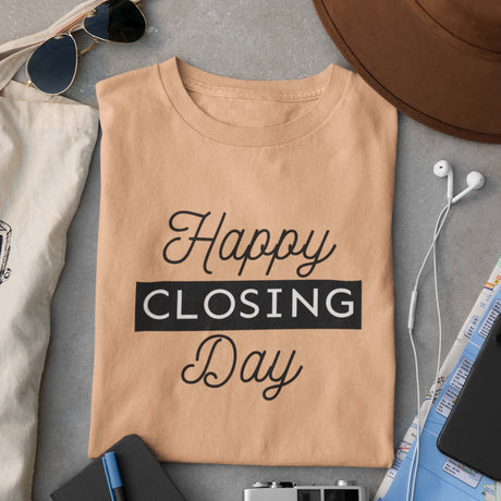 Real Estate T-Shirt «Happy Closing Day» - Real Estate Store