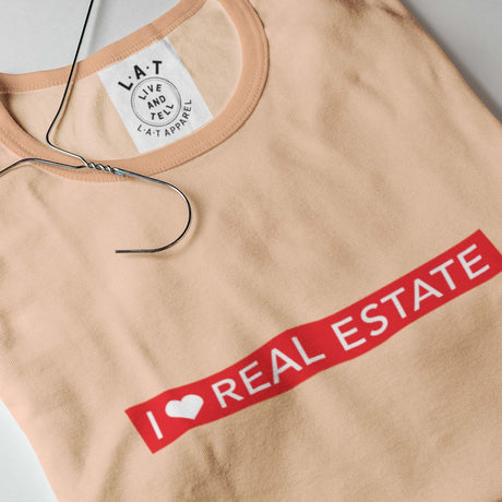 Real Estate T-Shirt «I Love Real Estate» - Real Estate Store
