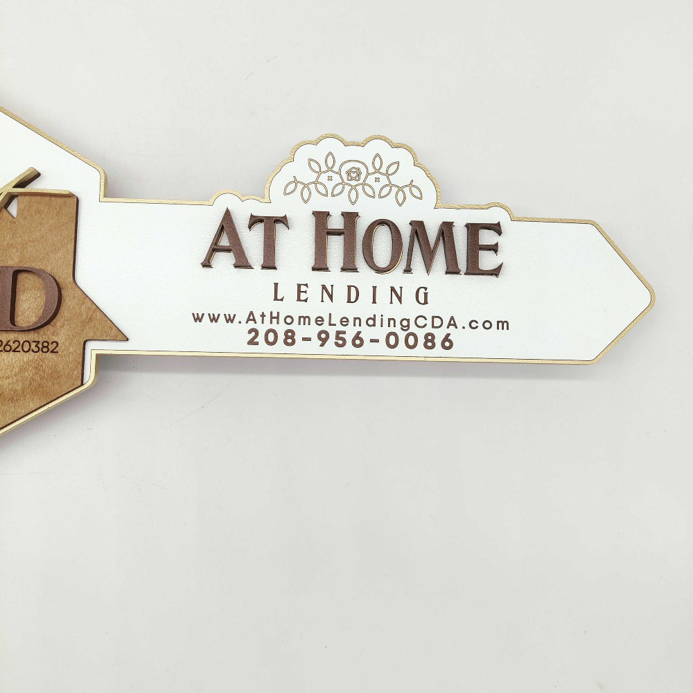 Just Closed Realtor Sign with Bronze Accents