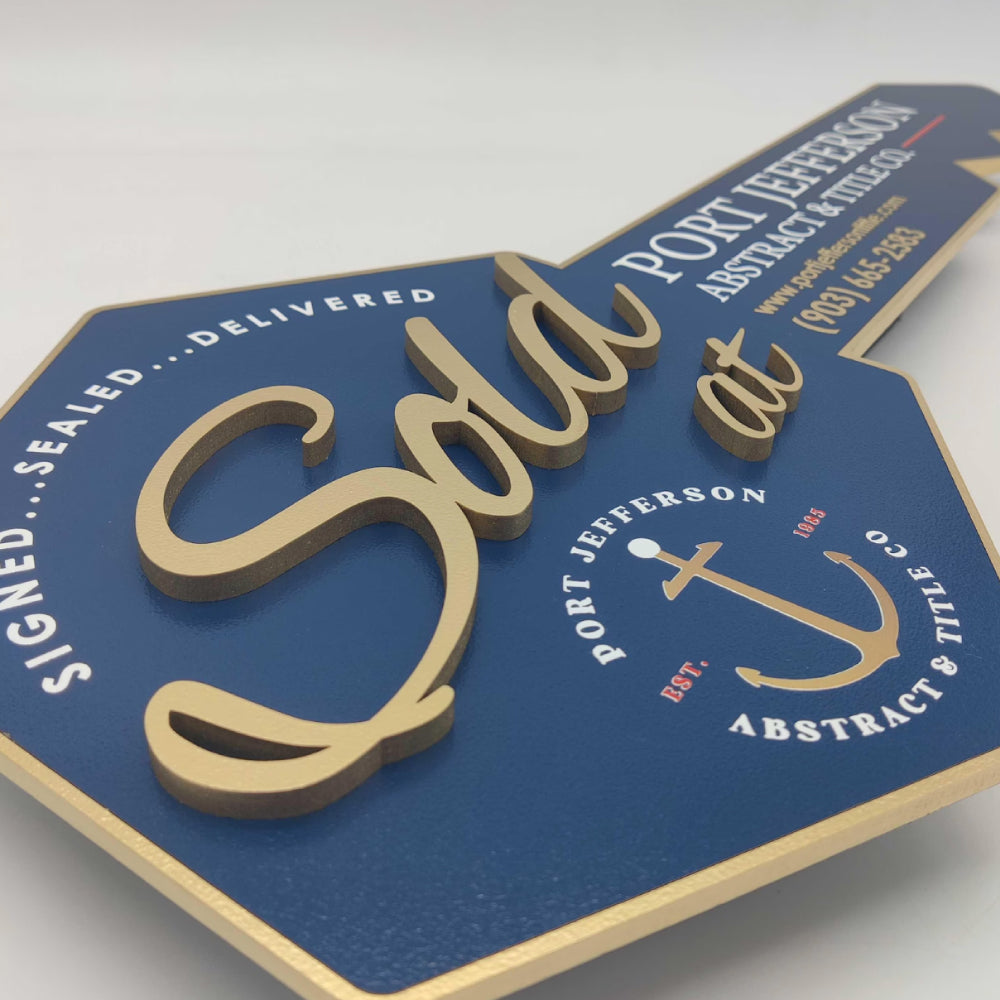 Sold at sign