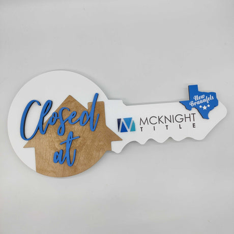 Round Shaped Closed at Sign - Real Estate Store