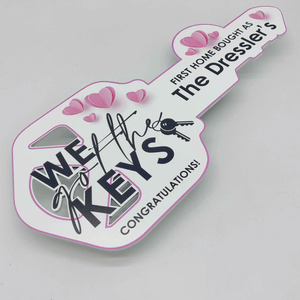 View All Key Shaped Signs