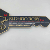 Mirrored Gold Sign for Realtors