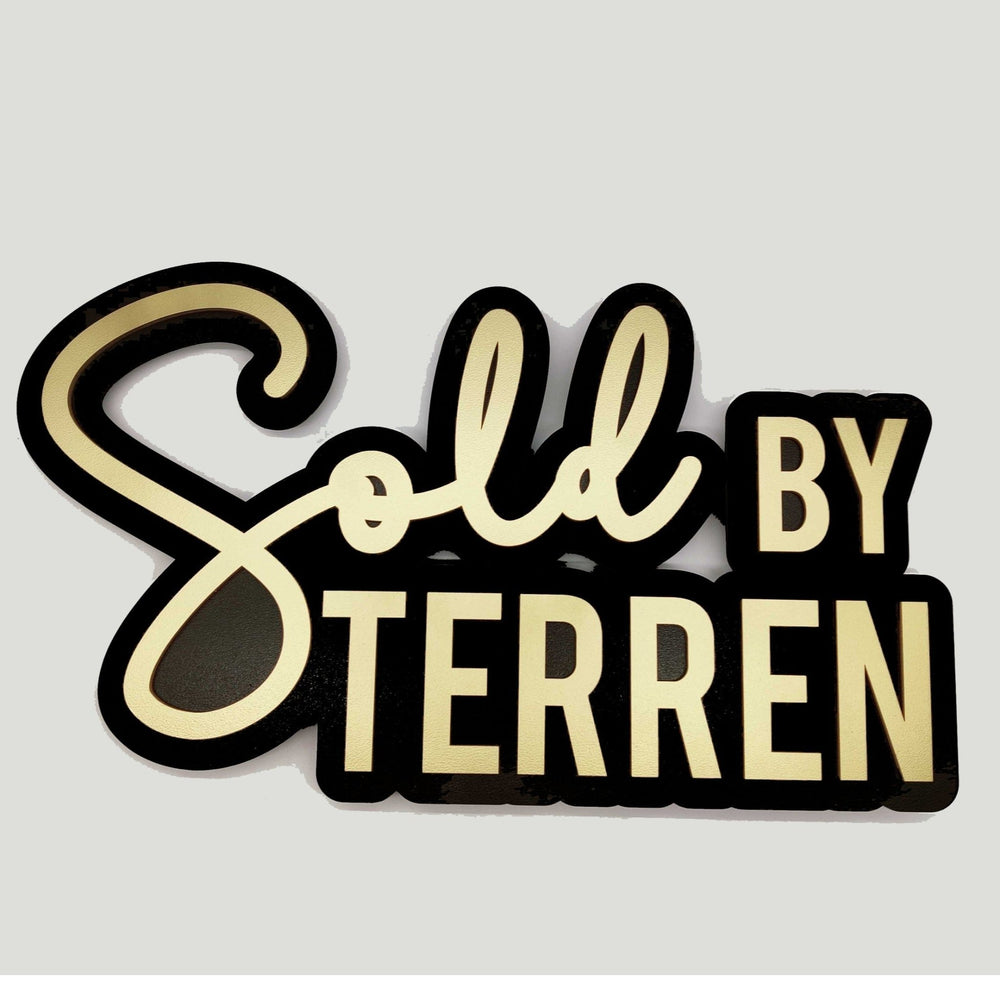 Sold Name Sign Sold by